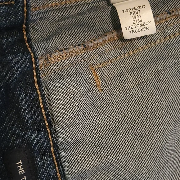 Lucky Brand The Tomboy Jean Jacket Dark Wash Vintage Denim NWOT *sz XS* - Picture 12 of 16